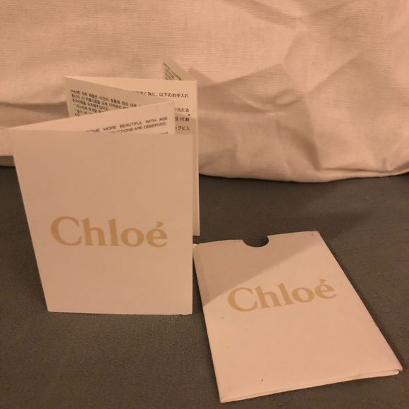 Chloe Black Shoulder Bag with Gold Accents - Picture 5 of 5